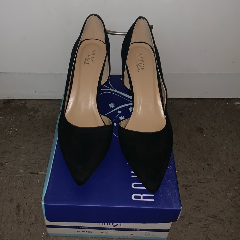 Black heels
